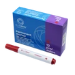 Alkoholos marker 3mm, kerek végű Bluering® piros