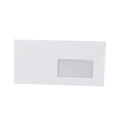 Boríték LA4 enyvezett bélésnyomott jobb ablakos 45x90mm 110 × 220mm J28A20 Bluering® fehér