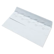 Boríték LA4 öntapadó bélésnyomott 110×220mm Bluering® 100 db/csom fehér