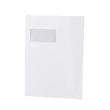 Boríték TC/4 szilikonos bélésnyomott bal ablak 50x100 ablak bal oldalról 20mm felülről 52mm Bluering® fehér