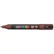 Dekormarker 1,8-2,5mm, Uni Posca PC-5M kakaó