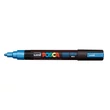 Dekormarker 1,8-2,5mm, Uni Posca PC-5M metál kék