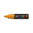 Dekormarker 8mm, Uni Posca PC-8K ragyogó sárga