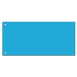 Elválasztócsík, karton 190g. 10,5x24cm, 100 db/csomag, Bluering® kék
