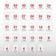 Etikett címke, 64,6x33,8mm, 100 lap, 24 címke/lap A-Series