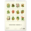 Falinaptár képes  330×460mm Vintage Posters-Herbarium Realsystem 2026.