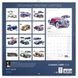 Falinaptár képes lemeznaptár 300x300mm, Classic Cars Realsystem 2026.