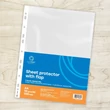 Genotherm lefűzhető, A4, 100 micron narancsos oldalt füles Bluering® 10 db/csomag,