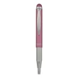Golyóstoll metál rózsa test, Zebra Stylus Telescopic, írásszín kék