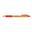 Golyóstoll nyomógombos 0,5mm, Stabilo pointball 6030/40, írásszín piros