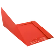 Gumis mappa A4, 300g. karton sarok gumírozással Bluering®, piros