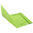 Gumis mappa A4, 300g. karton sarok gumírozással Bluering®, zöld