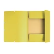 Gumis mappa karton  prespán A/4 Exacompta citromsárga Gumis mappa karton  prespán A/4 Exacompta citromsárga