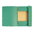 Gumis mappa karton  prespán A/4 Exacompta zöld Gumis mappa karton  prespán A/4 Exacompta zöld