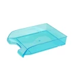 Irattálca műanyag 550 extra széles 345x270x67mm, Bluering®, áttetsző kék