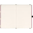Keménytáblás notesz krémszínű lapokkal leszorító gumiszalaggal Harry Potter-Hogwarts 130x210mm, Presco
