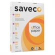 Másolópapír A4, 80g, újrahasznosított ISO 70 fehérségű Saveco Orange Label 500ív/csomag