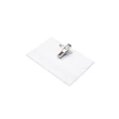 Névkitűző 90x56mm, biztosító tűvel és csiptetővel Bluering®