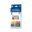 Olajpasztell kréta készlet, ICO Creative Kids 12klf. szín