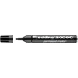 Alkoholos marker 1,5-3mm, kerek hegyű, Edding 2000 fekete