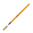 Rostirón, tűfilc 0,4mm, STABILO Point 88 okkersárga