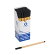 Rostirón, tűfilc vízbázisú, 0,5mm, hatszögletű test, Bluering® fekete