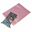 Simítózáras tasak 203x254mm, antisztatikus 100 db/csomag, rózsaszín
