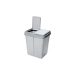 Szemetes kuka 2 x 25 literes műanyag szelektív DUO-BIN