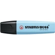 Szövegkiemelő 2-5mm, vágott hegyű, STABILO Boss original Pastel jeges kék