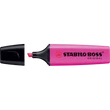 Szövegkiemelő 2-5mm, vágott hegyű, STABILO Boss original pink