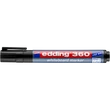 Táblamarker 1,5-3mm, kerek Edding 360 fekete