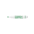 Táblamarker 3mm, mágneses, táblatörlővel multifunkciós Ico MARKERASER zöld 