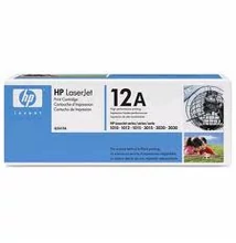 HP Q2612A Toner Black 2k No.12A (Eredeti) FEKETE