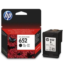 HP 652 fekete (F6V25AE) eredeti tintapatron