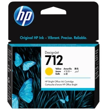 HP 3ED69A Patron Yellow 29ml No.712 (Eredeti)