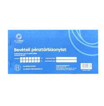 Bevételi pénztárbizonylat 25x3lapos B.318-102/A/V Bluering®