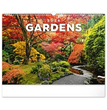 Falinaptár képes  480×330mm Gardens  Realsystem 2026.