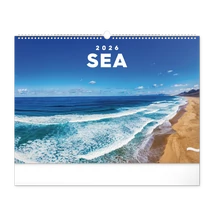 Falinaptár képes  480×330mm Sea  Realsystem 2026.