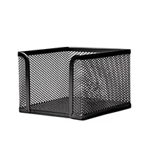 Fémhálós kockatömbtartó Fornax, fekete