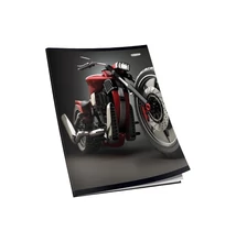 Füzet A4, 40lap, sima 80g. Connect Matt + UV lakk borító, 