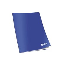 Füzet A4, 40+2lap, kockás 80g. Connect neon lakk borító,