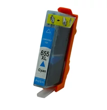HP 655 CZ110 Cián tintapatron