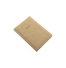 Határidőnapló Bolero A/5, napi krémszínű lapokkal drapp Realsystem 2026.