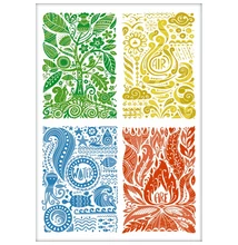 Határidőnapló Colors A5 heti, fehér lapokkal Elements Dayliner 2026.