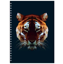 Határidőnapló InSpiral A5 heti, fehér lapokkal Tiger Dayliner 2026.