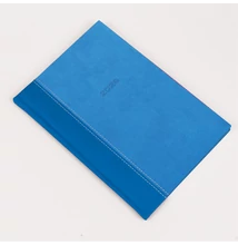 Határidőnapló Linett B/5, heti fehér lapokkal kék-kék Realsystem 2026.