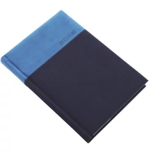 Határidőnapló Lux A/5, napi fehér lapokkal kék Realsystem 2026.