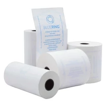 Hőpapír 80 mm széles, 75fm hosszú, cséve 12mm, 4 tekercs/csomag, ( 80/80 ) BPA mentes Bluering®