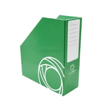 Iratpapucs 9cm, karton, fóliázott Bluering® zöld