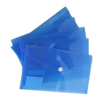 Irattartó tasak A4, PP patentos 2-347, 5 db/csomag, Bluering®, kék